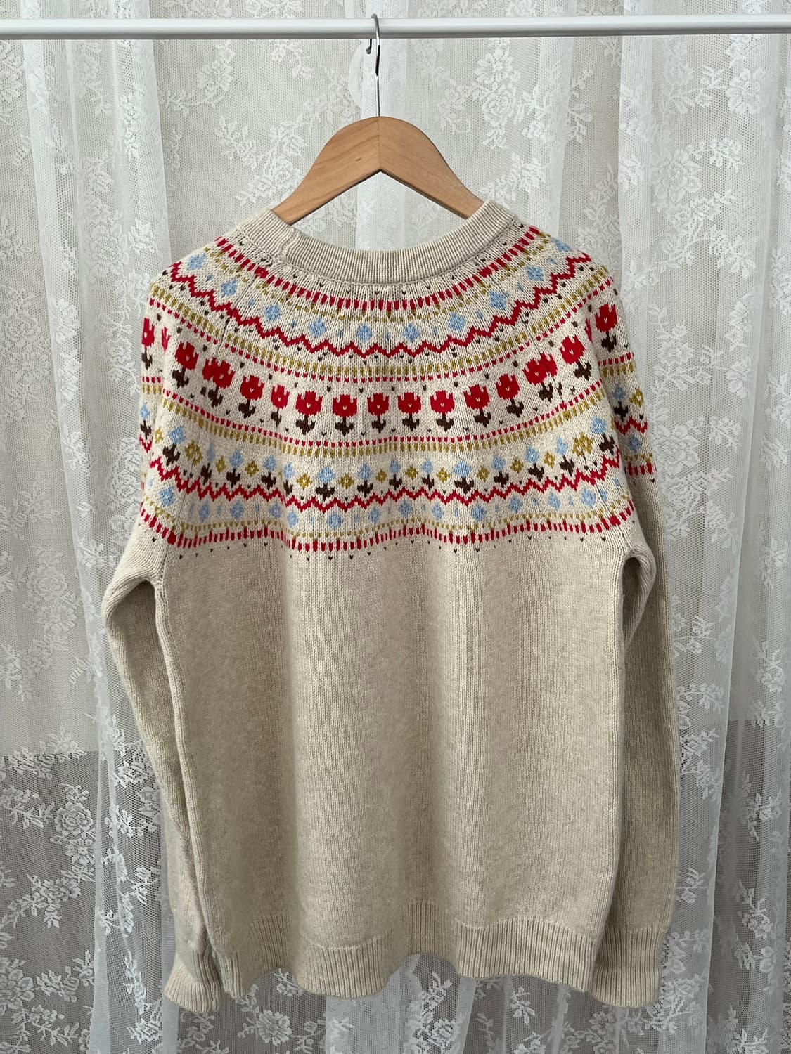 S) 리바이스 노르딕 니트 베이지 상품이미지2