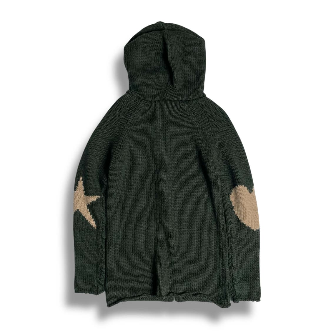 Susy mix 별 하트 울 블렌드 니트 자켓 (italy)   상품이미지4