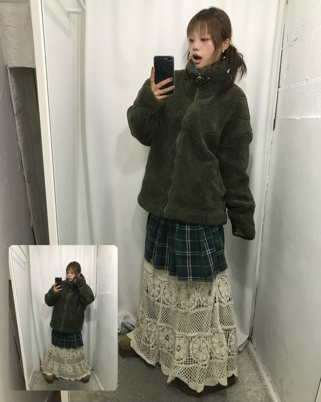 💭핸드메이드 스커트 코디 세트 💭 상품이미지1