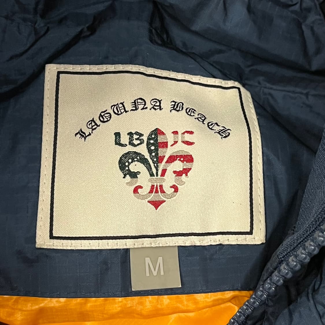 [정품/M] LBJC 네이비색 후드 바람막이 점퍼 b15 상품이미지5