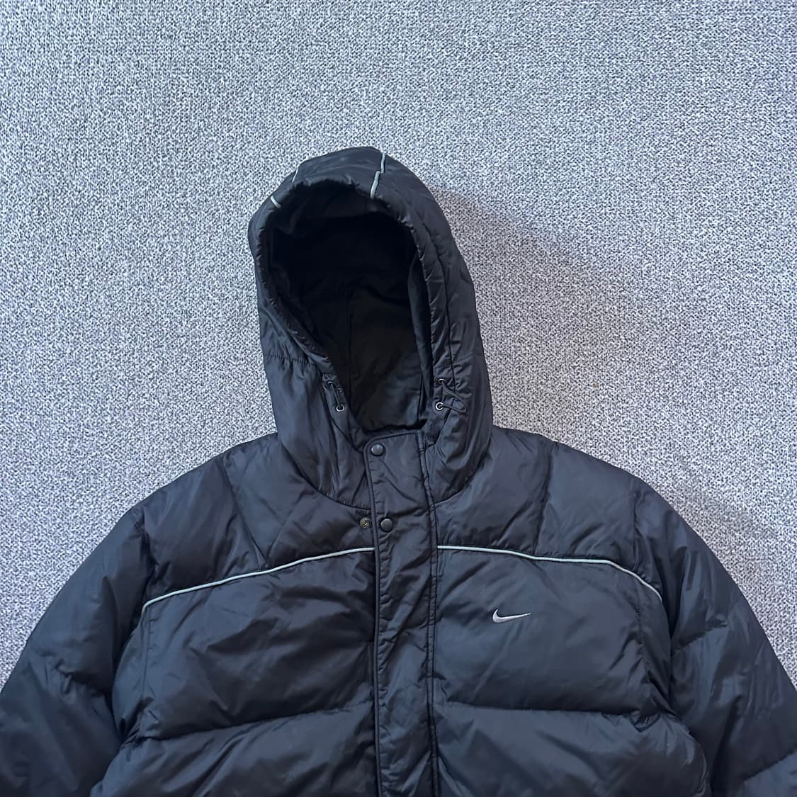 나이키 블랙 후드 패딩 상품이미지2