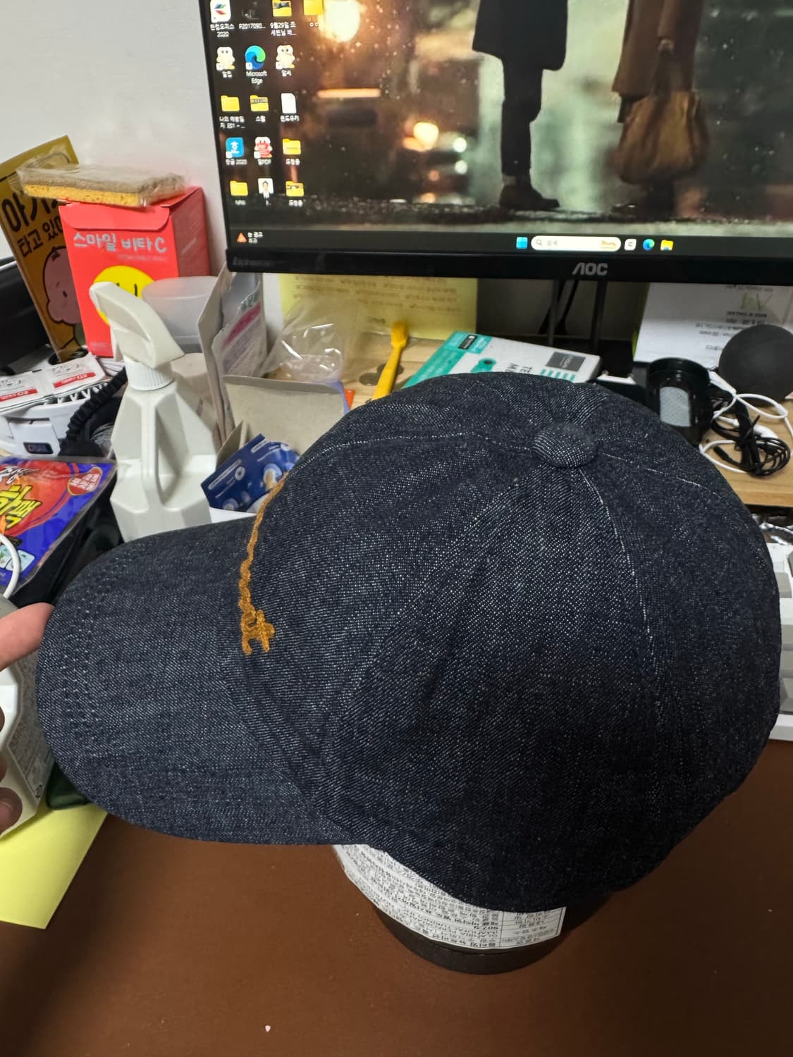 풀카운트 볼캡 택채 새상품 상품이미지2