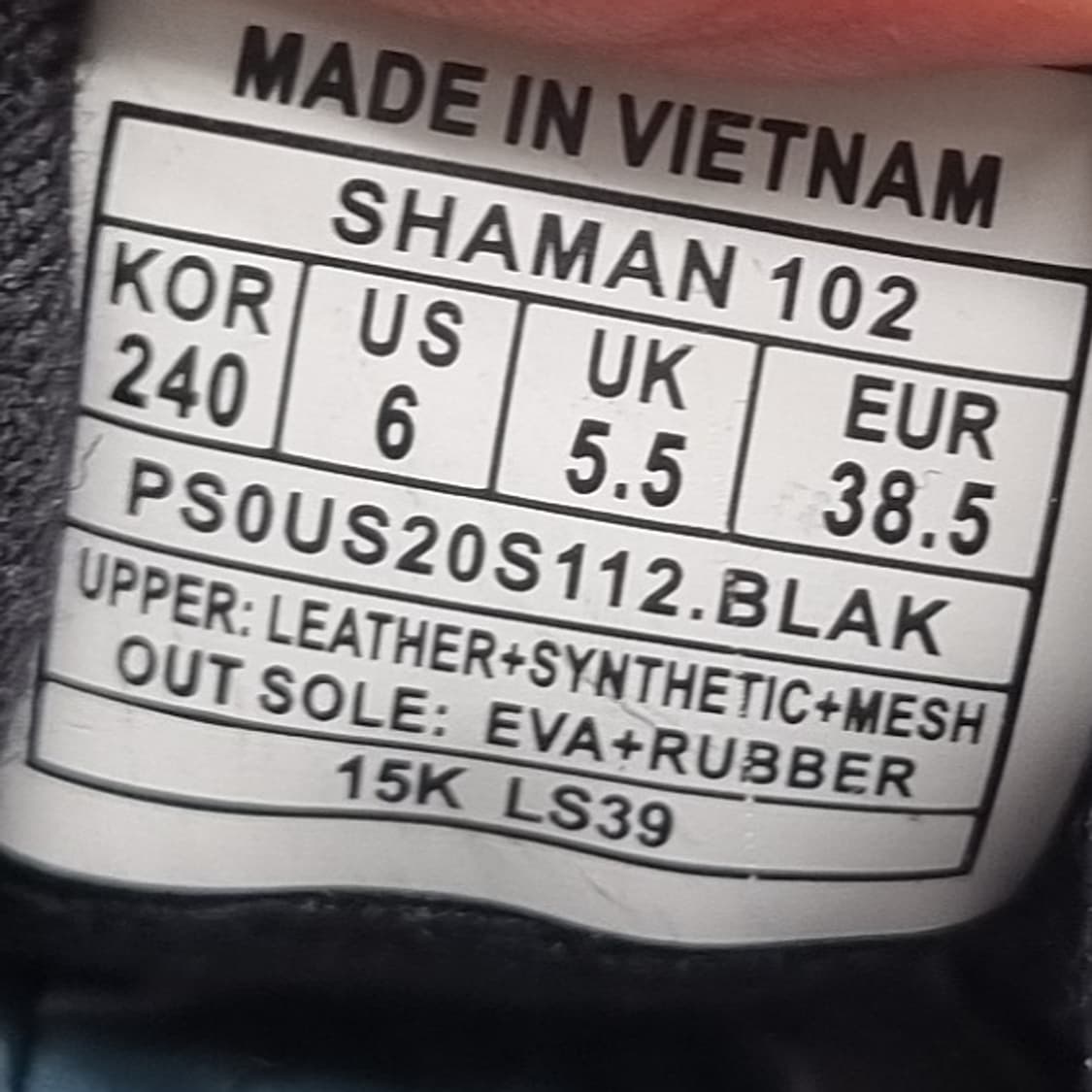 프로스펙스 샤먼102 여성운동화240  상품이미지6