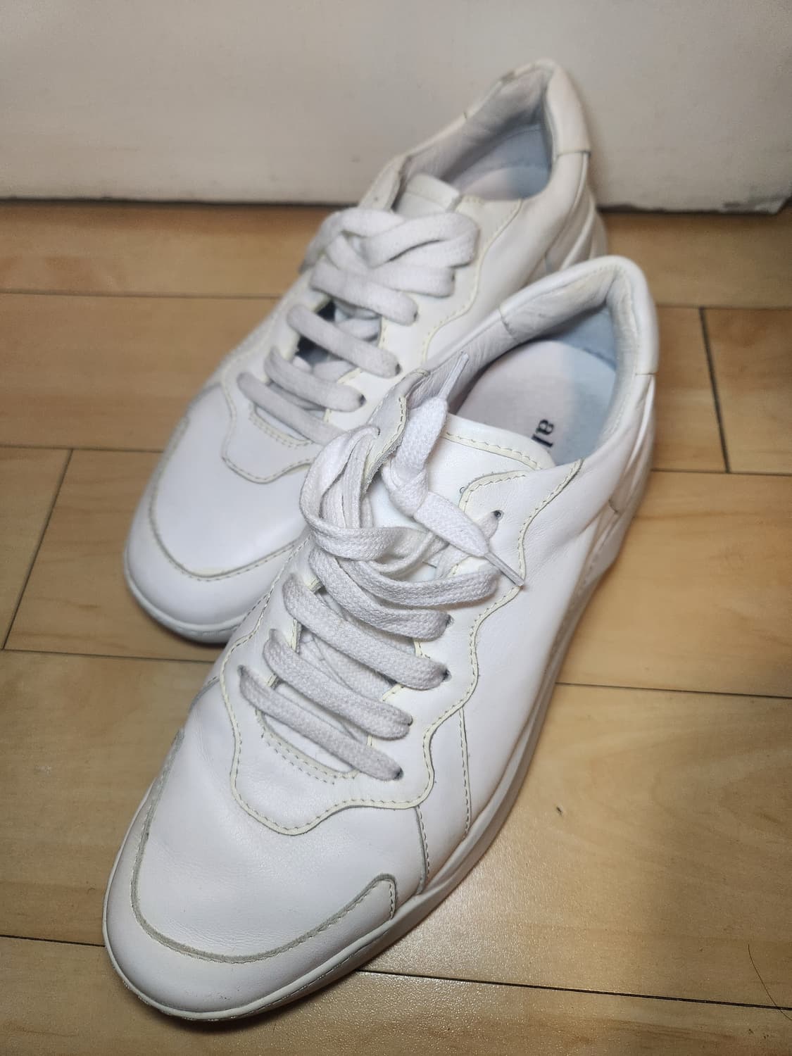 (eu40)알레그리 화이트 스니커즈 상품이미지1