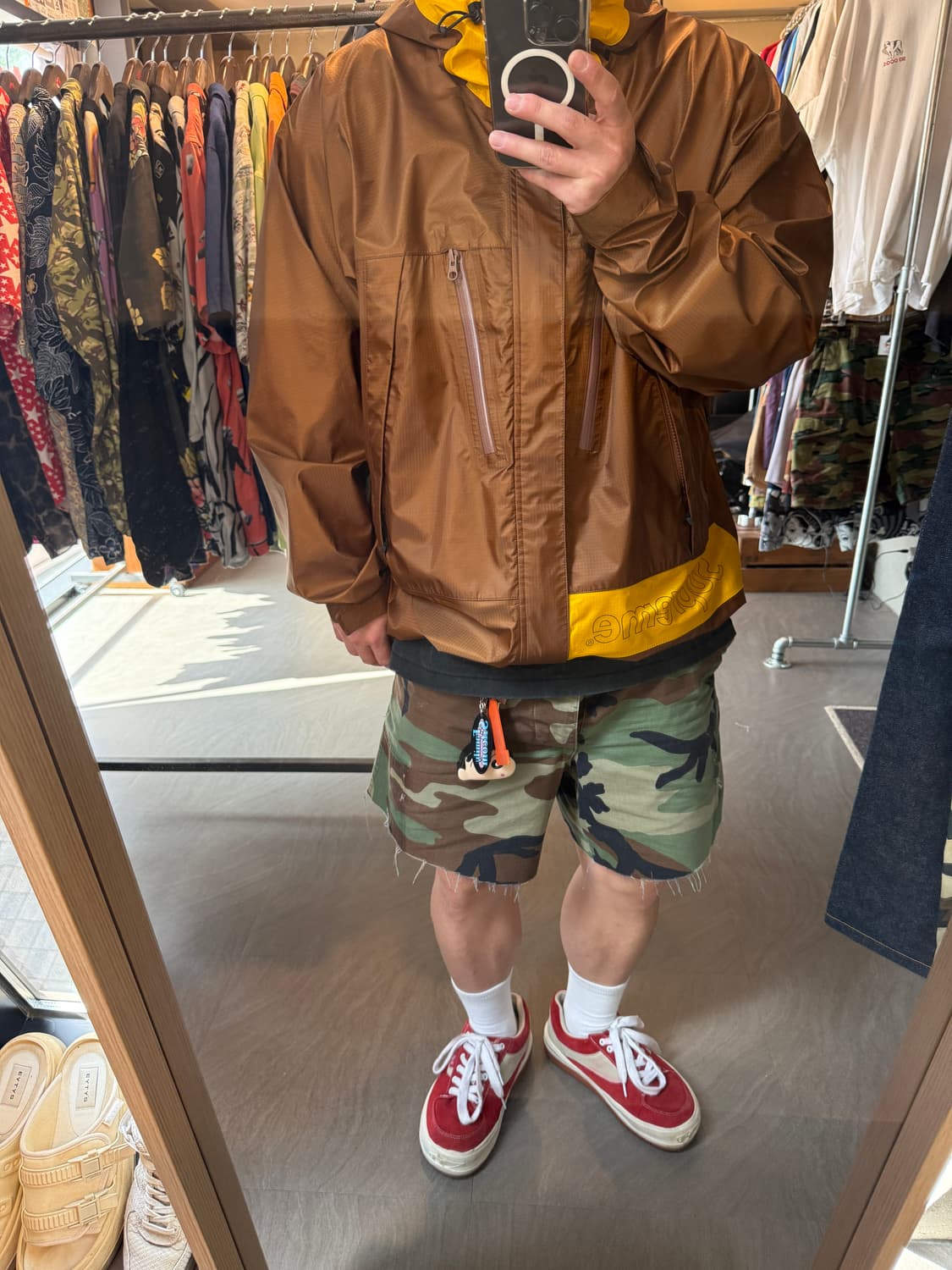 19ss 슈프림 테잎심 바람막이 XL(2XL) 상품이미지3