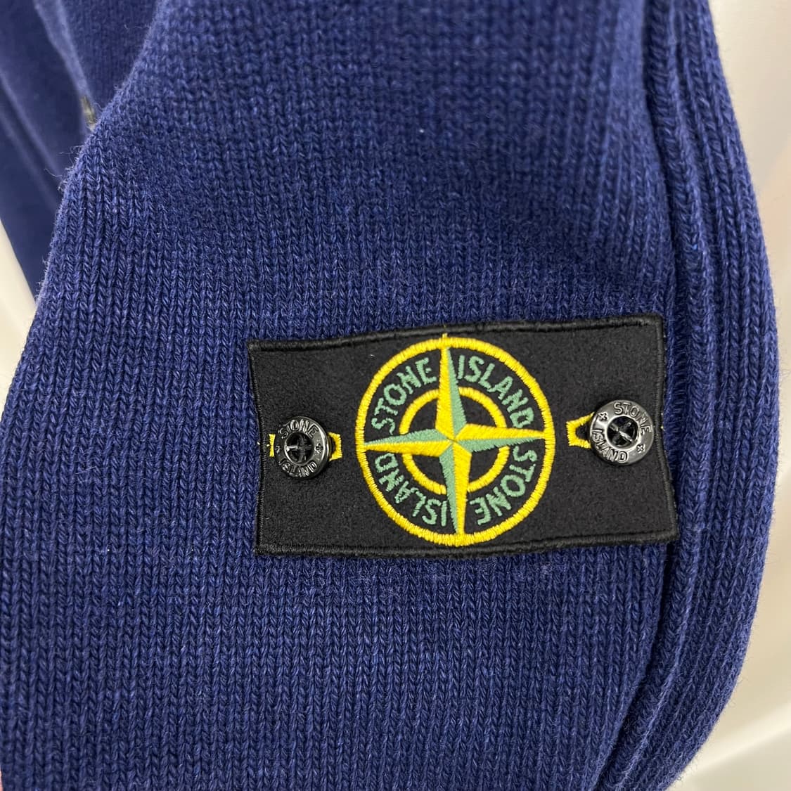 스톤아일랜드 버튼집업 니트 가디건 네이비 ( M) 상품이미지7