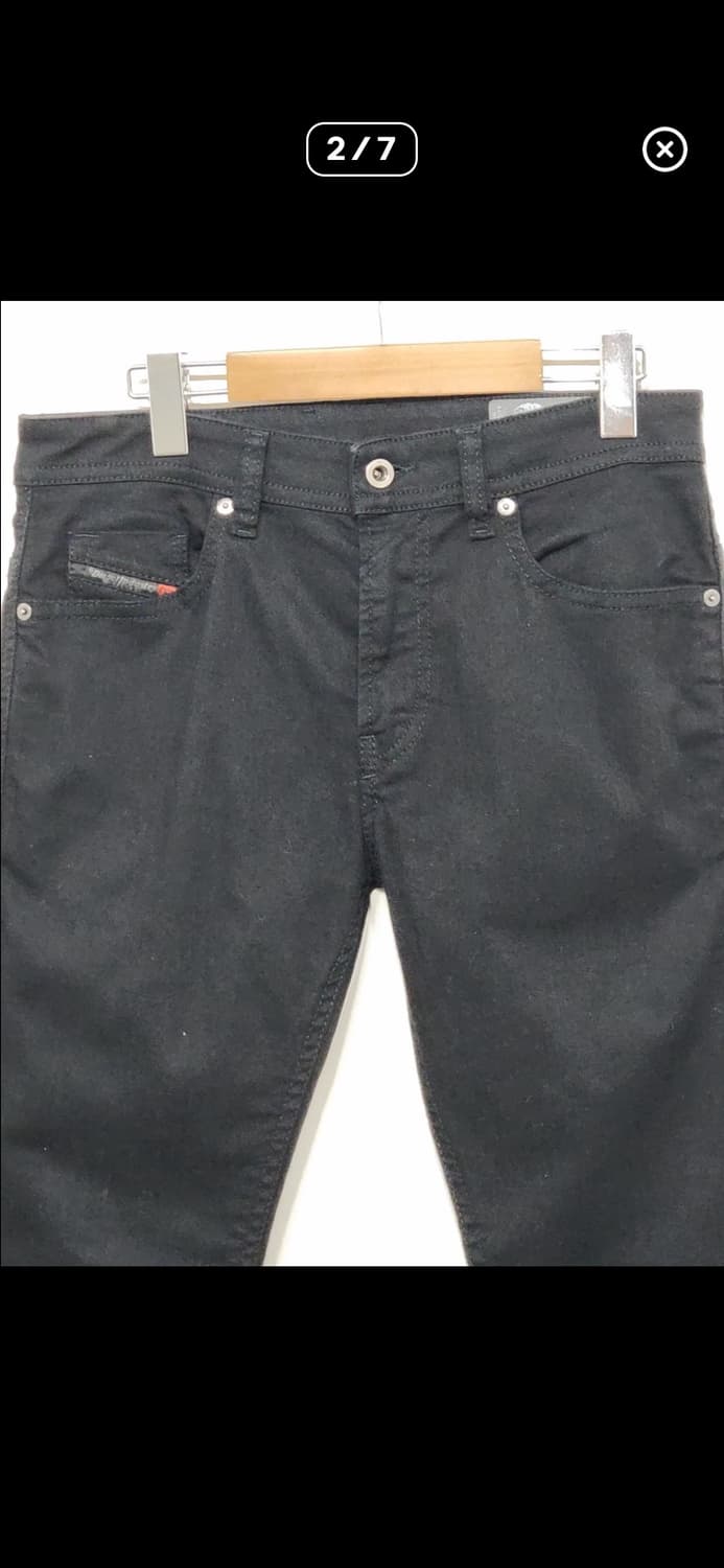 (29) 디젤 THOMMER 청바지 블랙진 스판 데님팬츠 상품이미지2