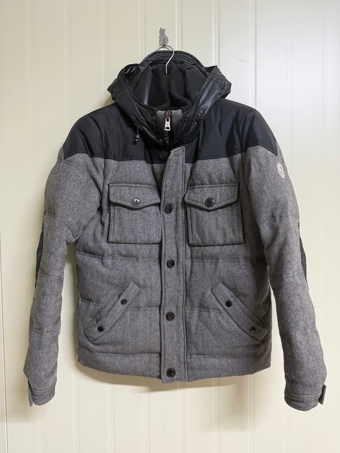 몽클레어 헤링본 다운 패딩 자켓 사이즈 3 상품이미지1