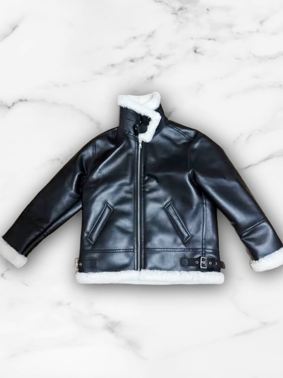 레프트 서울 B-3 무스탕 자켓 상품이미지1