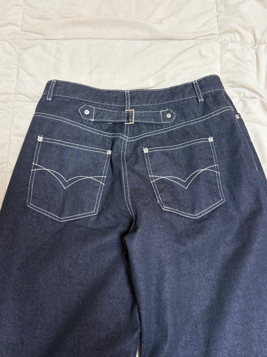 락케이크 Hem Point Wide Jeans 상품이미지7