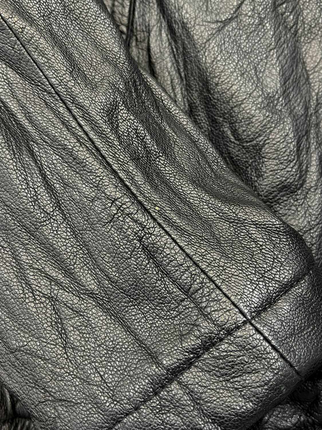 Gowest Art Of Blue 레더 자켓 상품이미지9