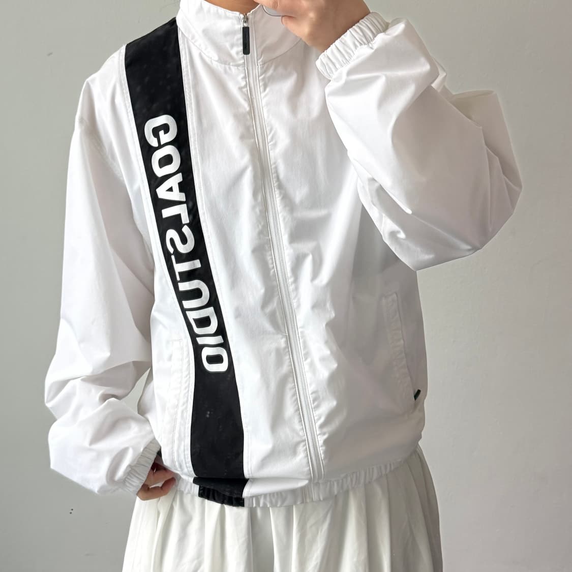 [XL] 골스튜디오 화이트 재킷 상품이미지1
