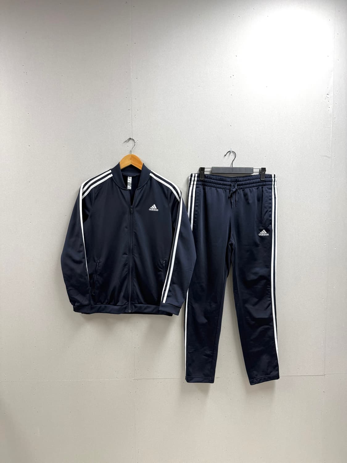 여성 L /  아디다스 3s 네이비 져지 트레이닝 팬츠 세트 상품이미지1