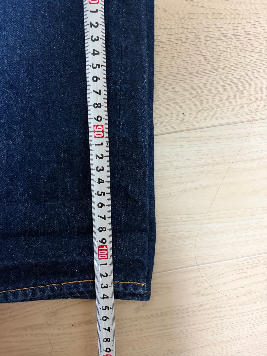 오어슬로우 105 원워시 셀비지 데님 청바지 3(L) 상품이미지9