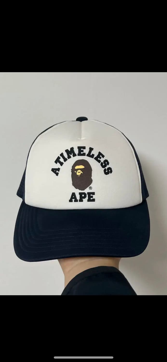 BAPE x JJJJound College Mesh Cap 베이프 메쉬캡 상품이미지1