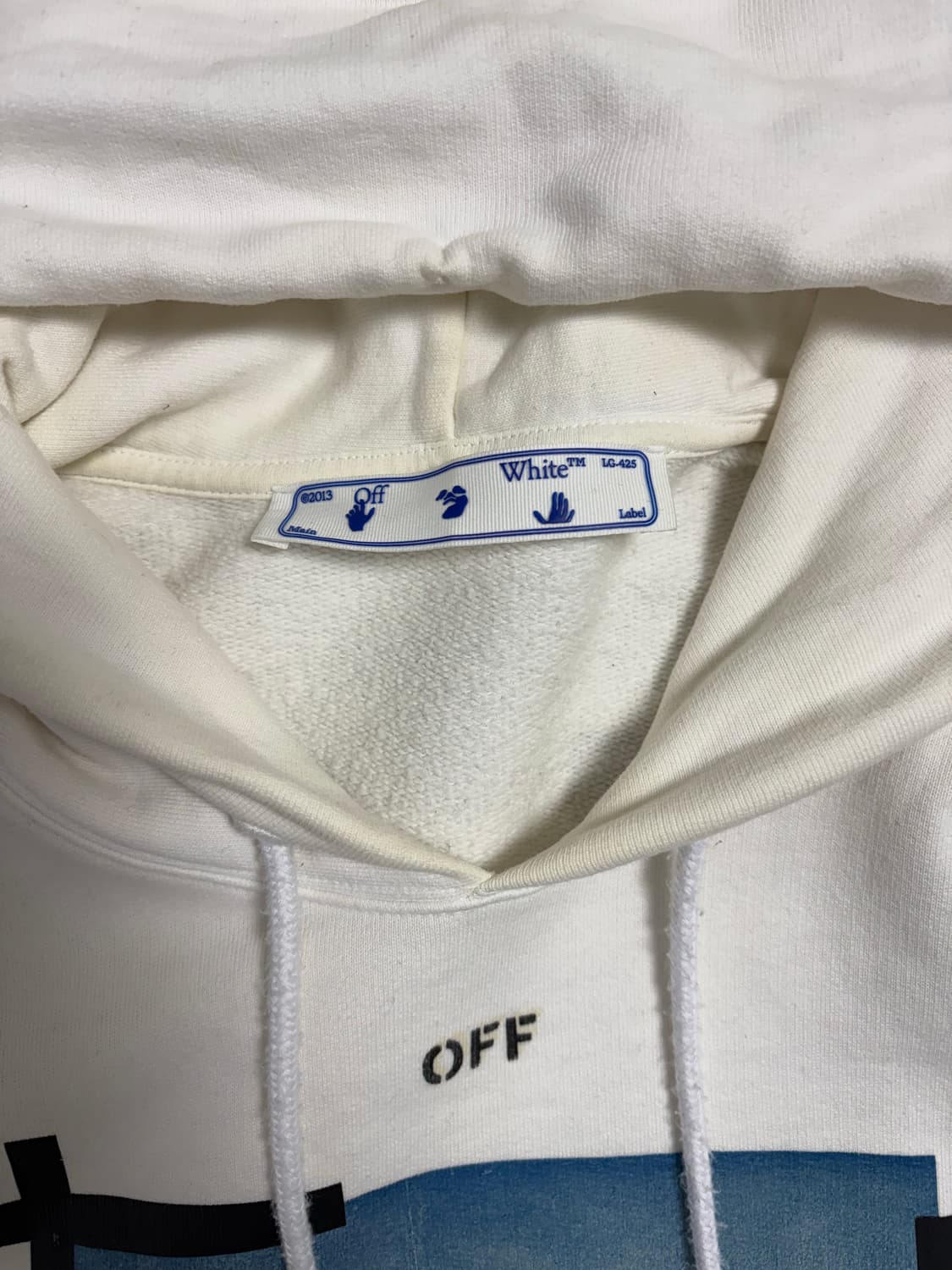 오프화이트 모나리자 애로우 후드티 상품이미지7