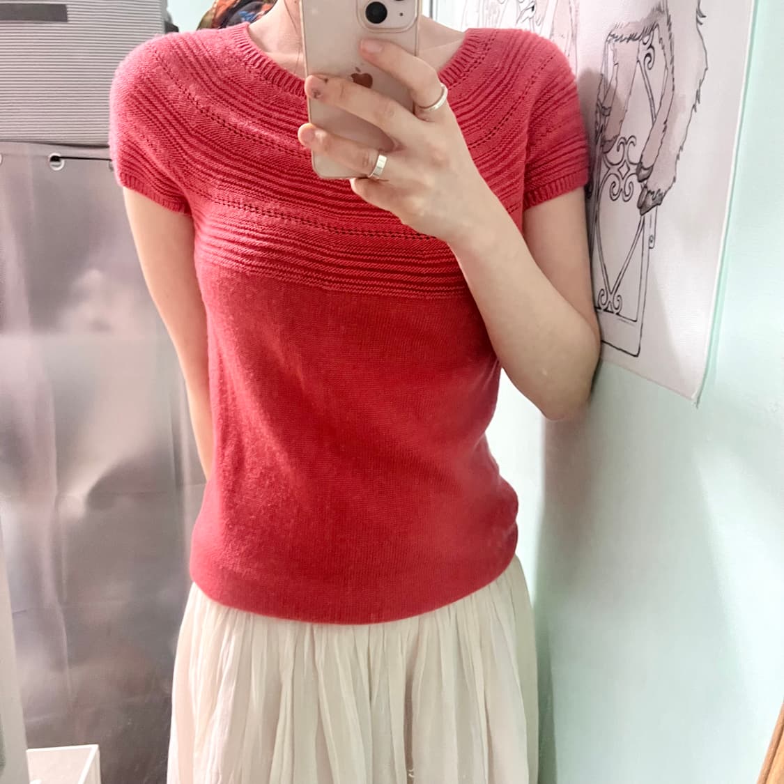 Untitled 울 100 반팔 니트  상품이미지1