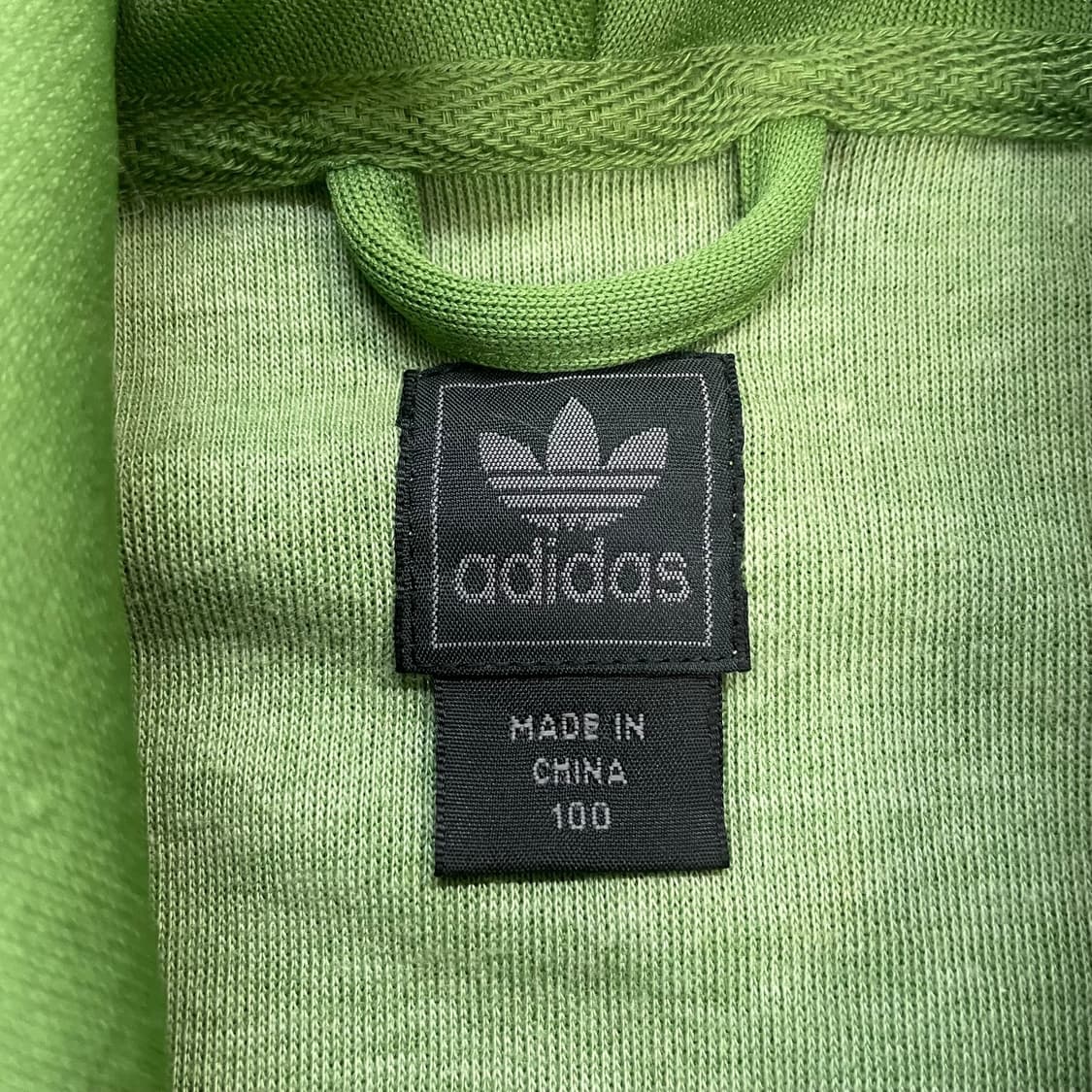 아디다스 후드플락 트랙 후드집업 녹차 말차 상품이미지4