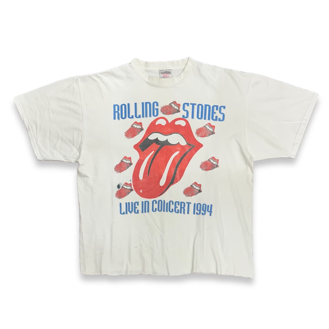 1994' Rolling Stones 부두라운지 월드투어 티셔츠 XL 상품이미지1