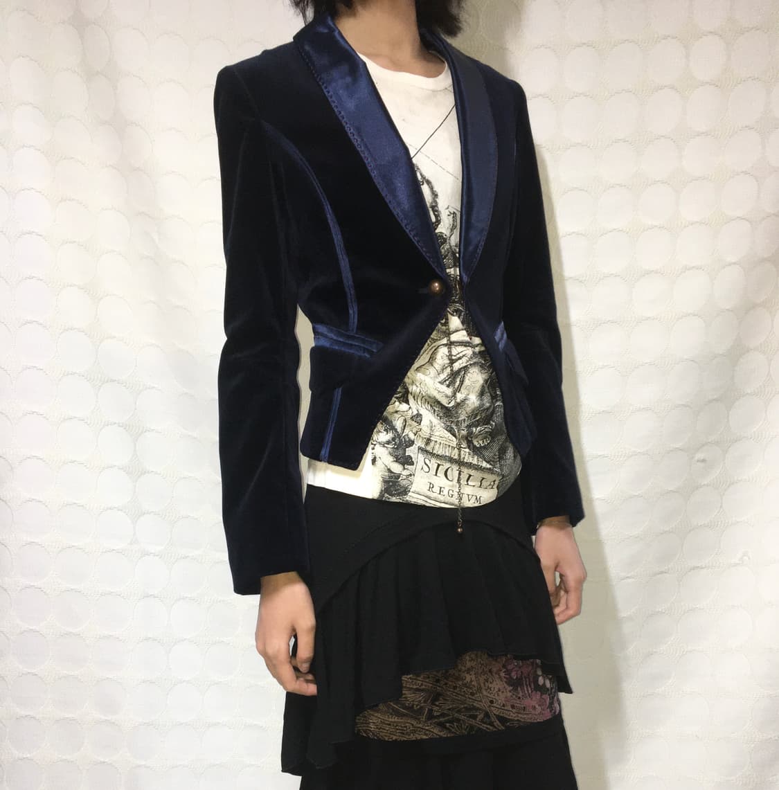 Custo Barcelona 벨벳 재킷 상품이미지1