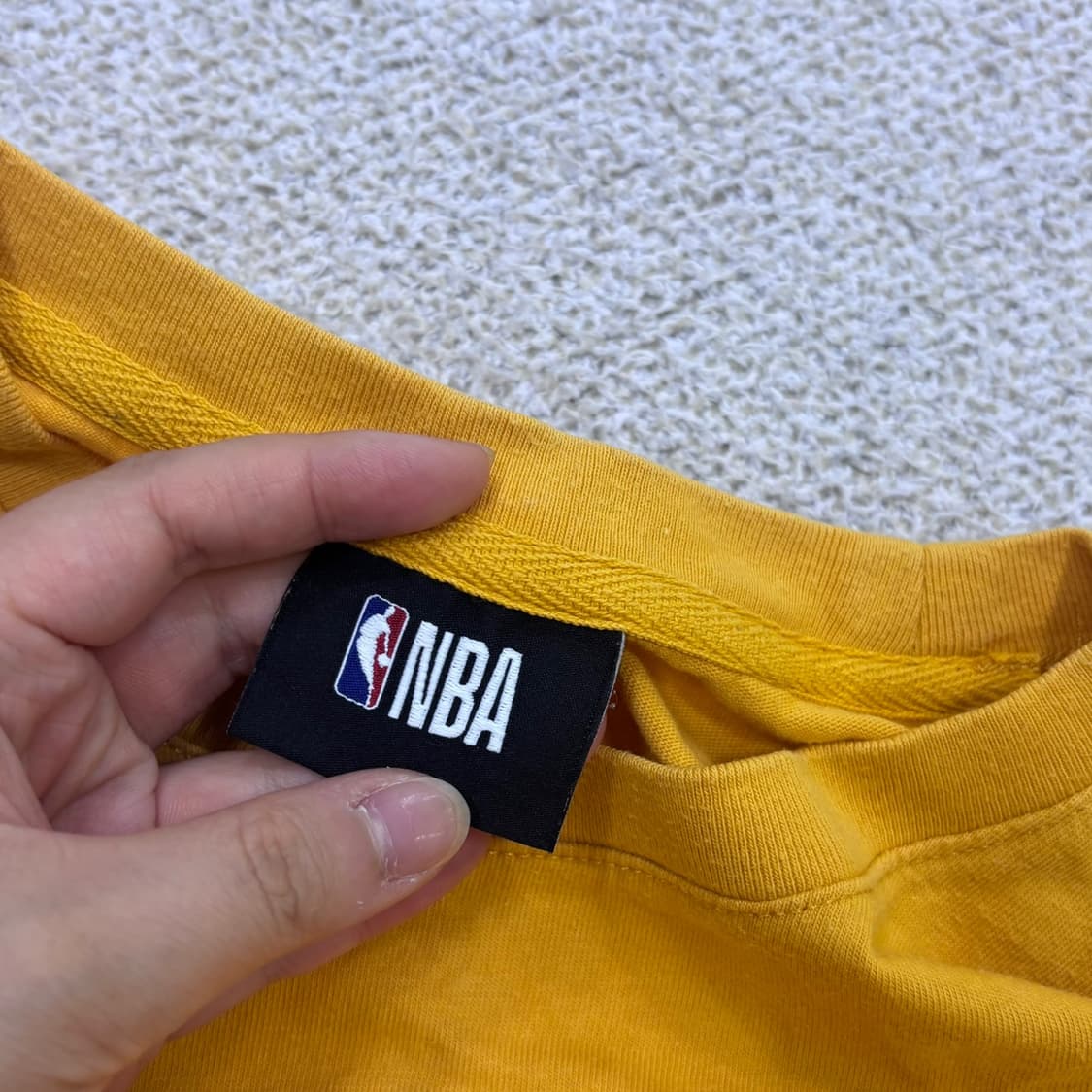 M NBA 남성 스몰로고 베이직 반팔 티셔츠 0612E 상품이미지3