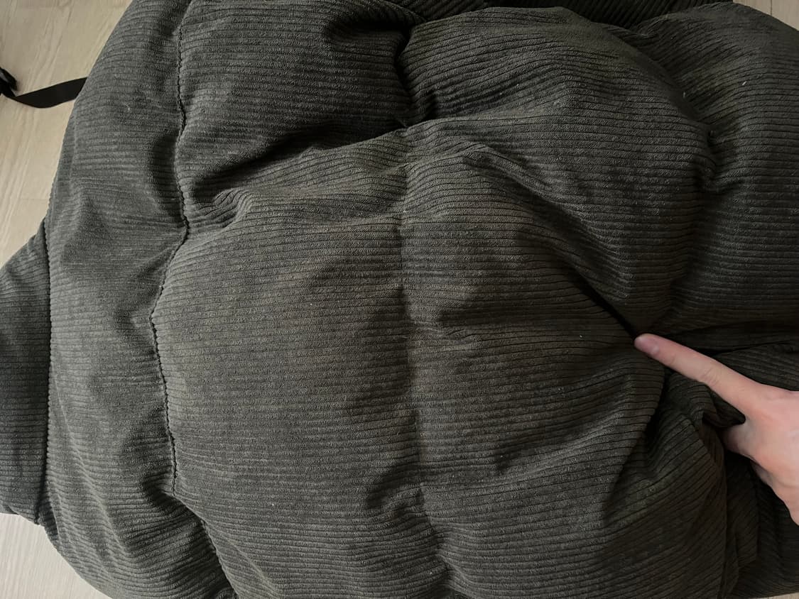 키뮤어 코듀로이 패딩 카키 XL  상품이미지2