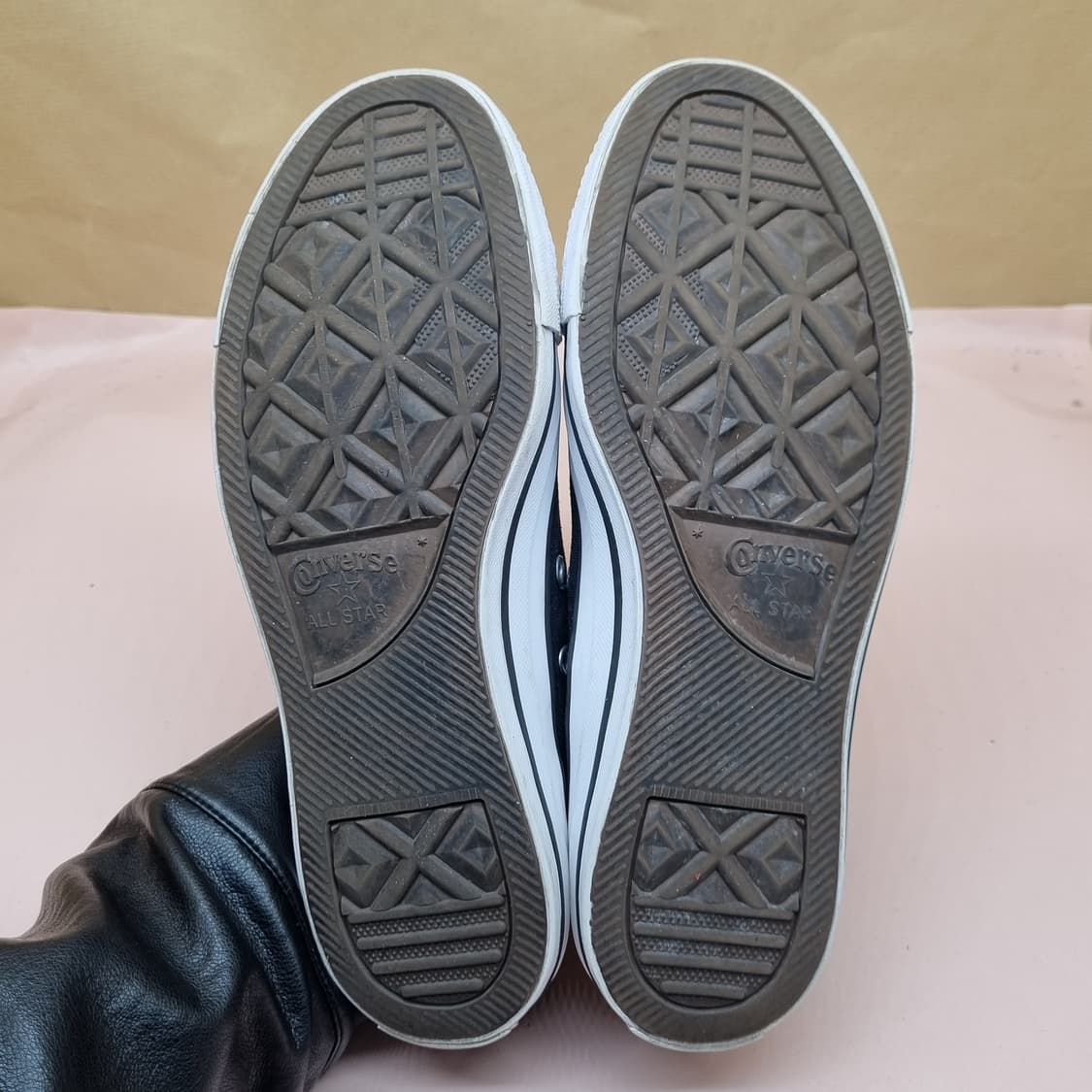 컨버스 척테일러 블랙 남성스니커즈265 상품이미지3