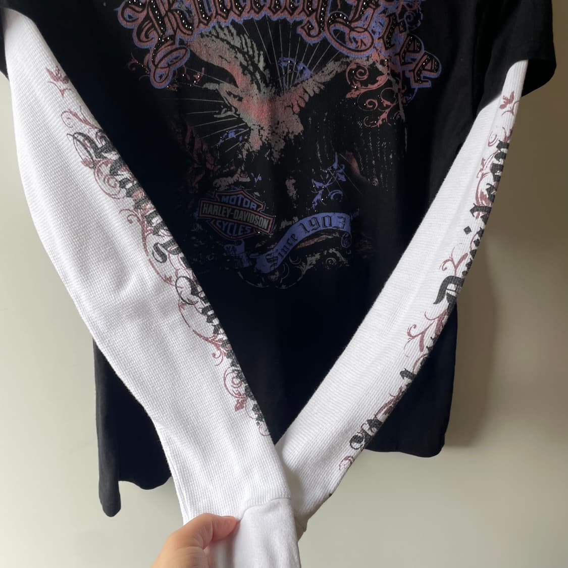 할리데이비슨 Y2k 롱슬리브 상품이미지7