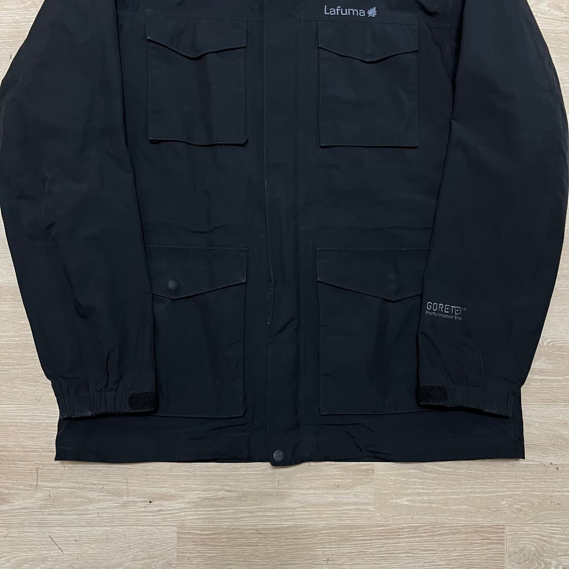 라푸마 고어텍스 퍼포먼스 쉘 바람막이 후드자켓 [블랙] L/100 상품이미지3
