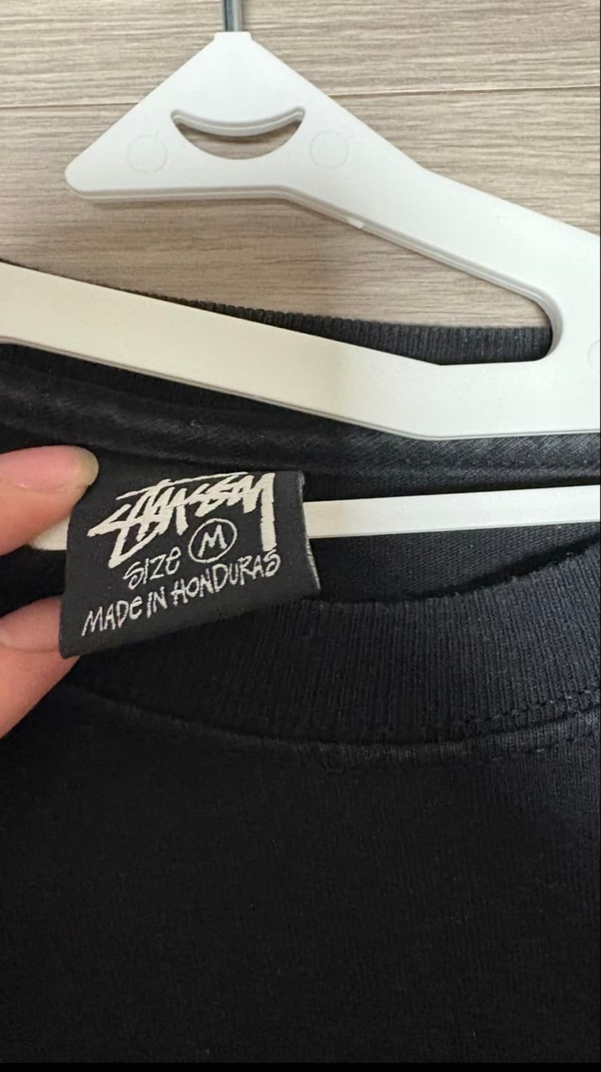 스투시 롱슬리브 블랙 M (크림구매) 상품이미지2