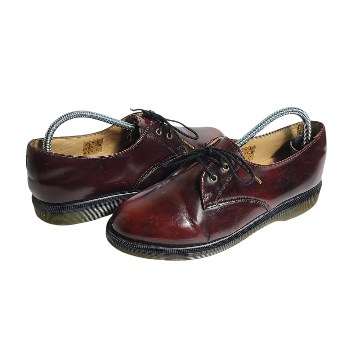 240) Dr.Martens 닥터마틴 브룩 3홀 더비 슈즈 버건디 상품이미지1