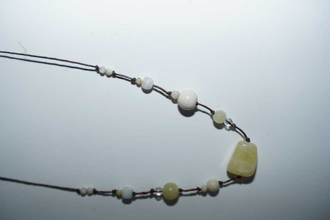 Lemon bite 레몬 한입 비즈 목걸이 상품이미지3