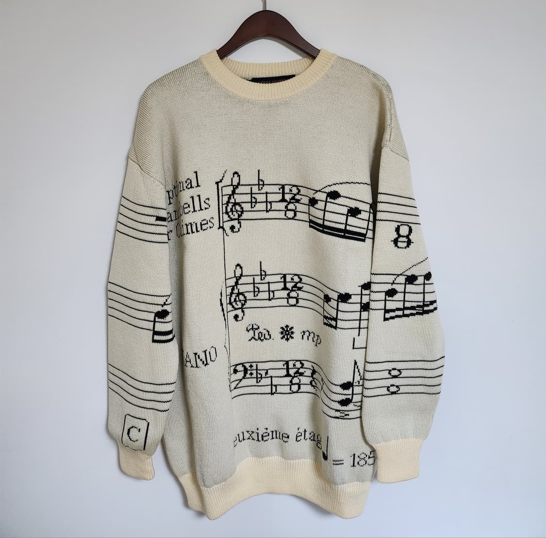 S 루이비통 음표 오버핏 남성 니트 RM192 RCL HHN93W 상품이미지1