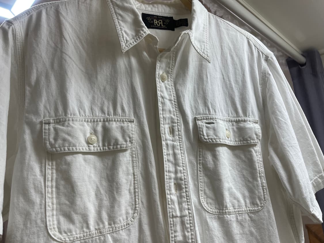 RRL 셀비지 우븐 워크셔츠 M 상품이미지5