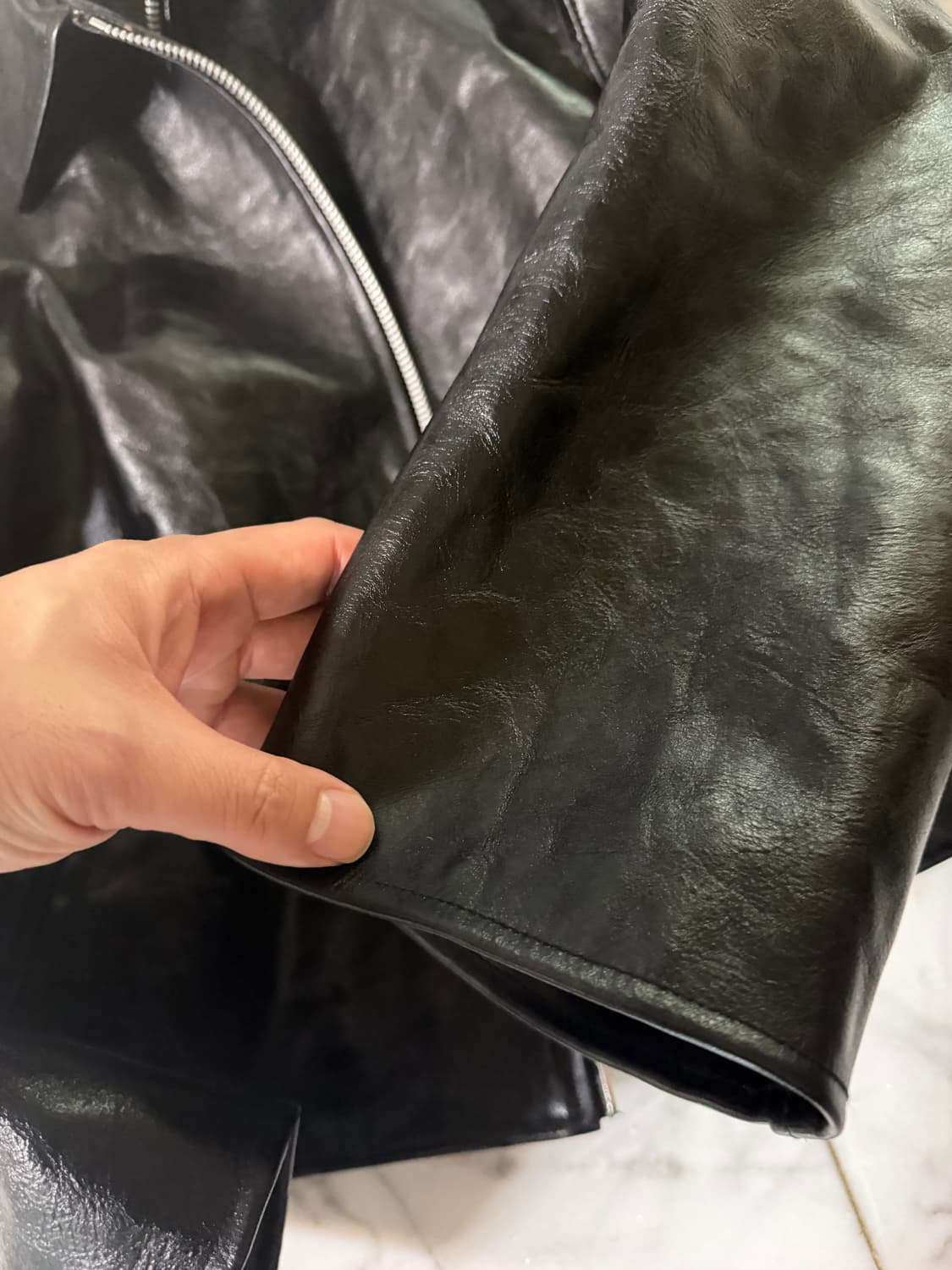 아워레가시 미니 가죽자켓 52 상품이미지5