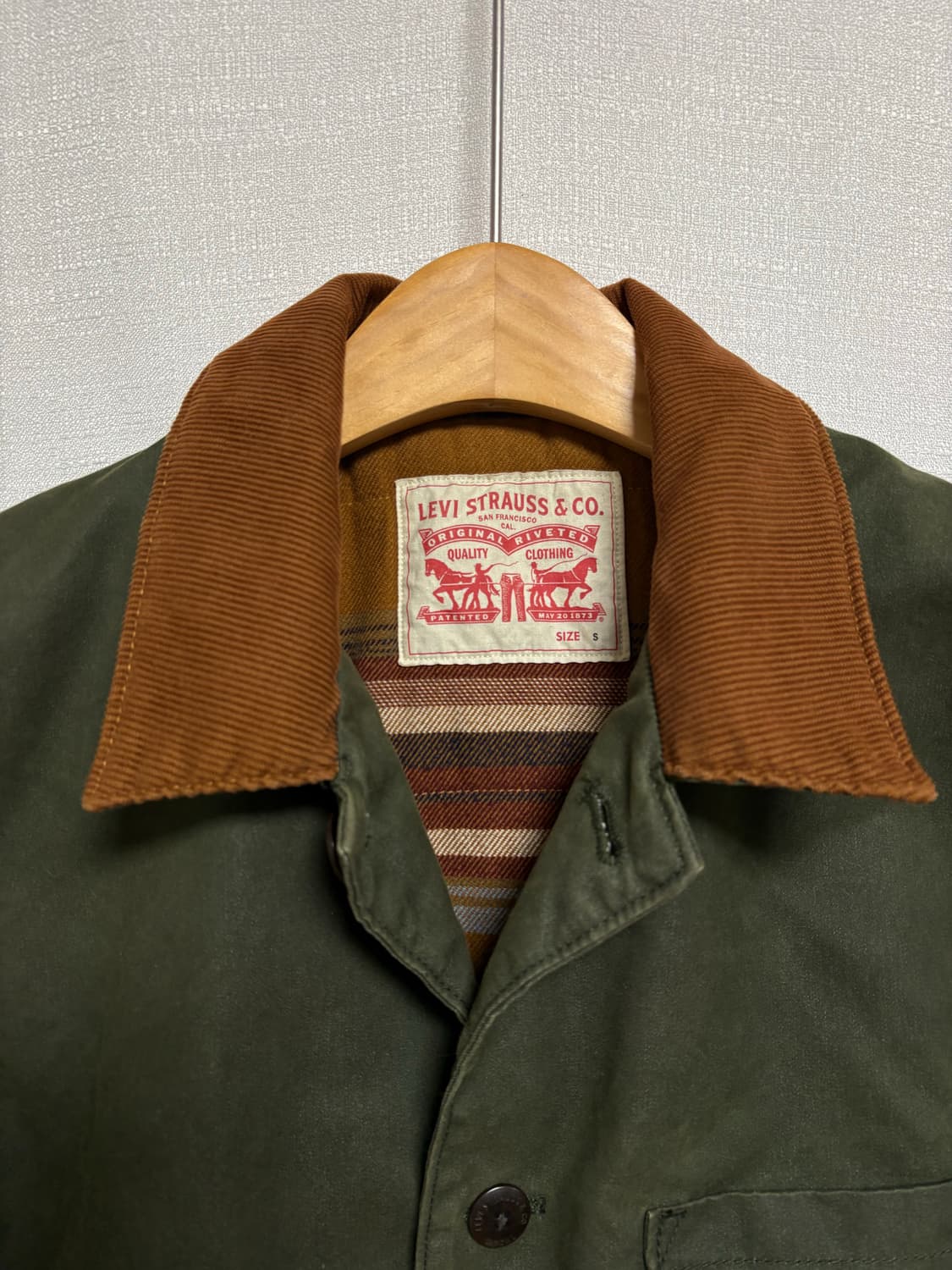 리바이스왁스코튼워크자켓 상품이미지2