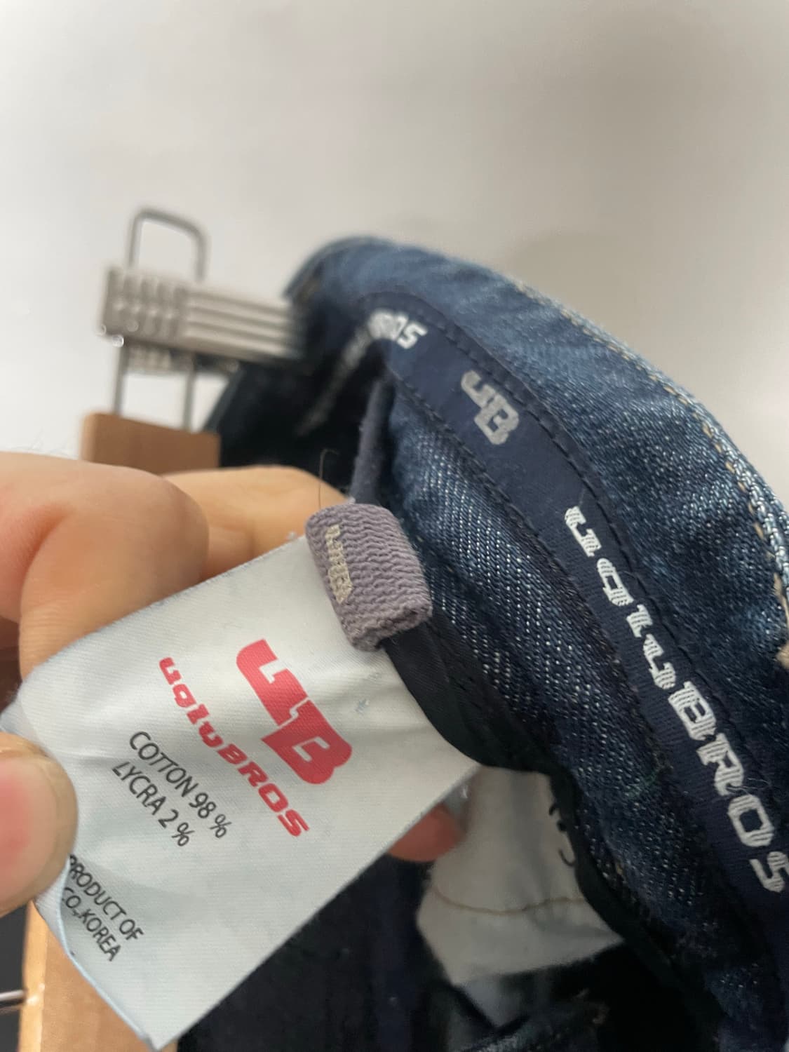 30 어글리브로스 스판 바이커진 청바지 정품 상품이미지5