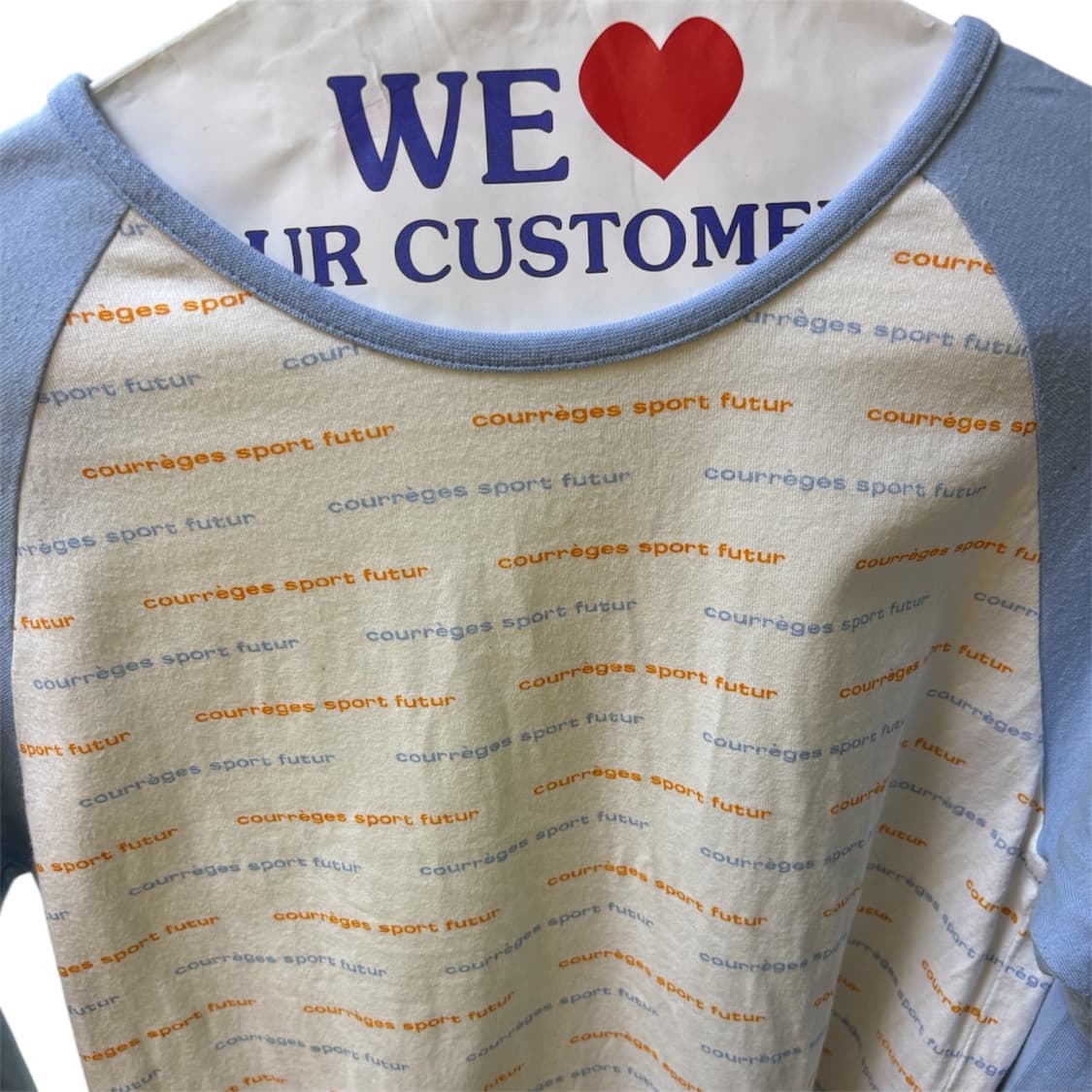 Courrèges sport future  LONG SLEEVE T-SH 상품이미지2