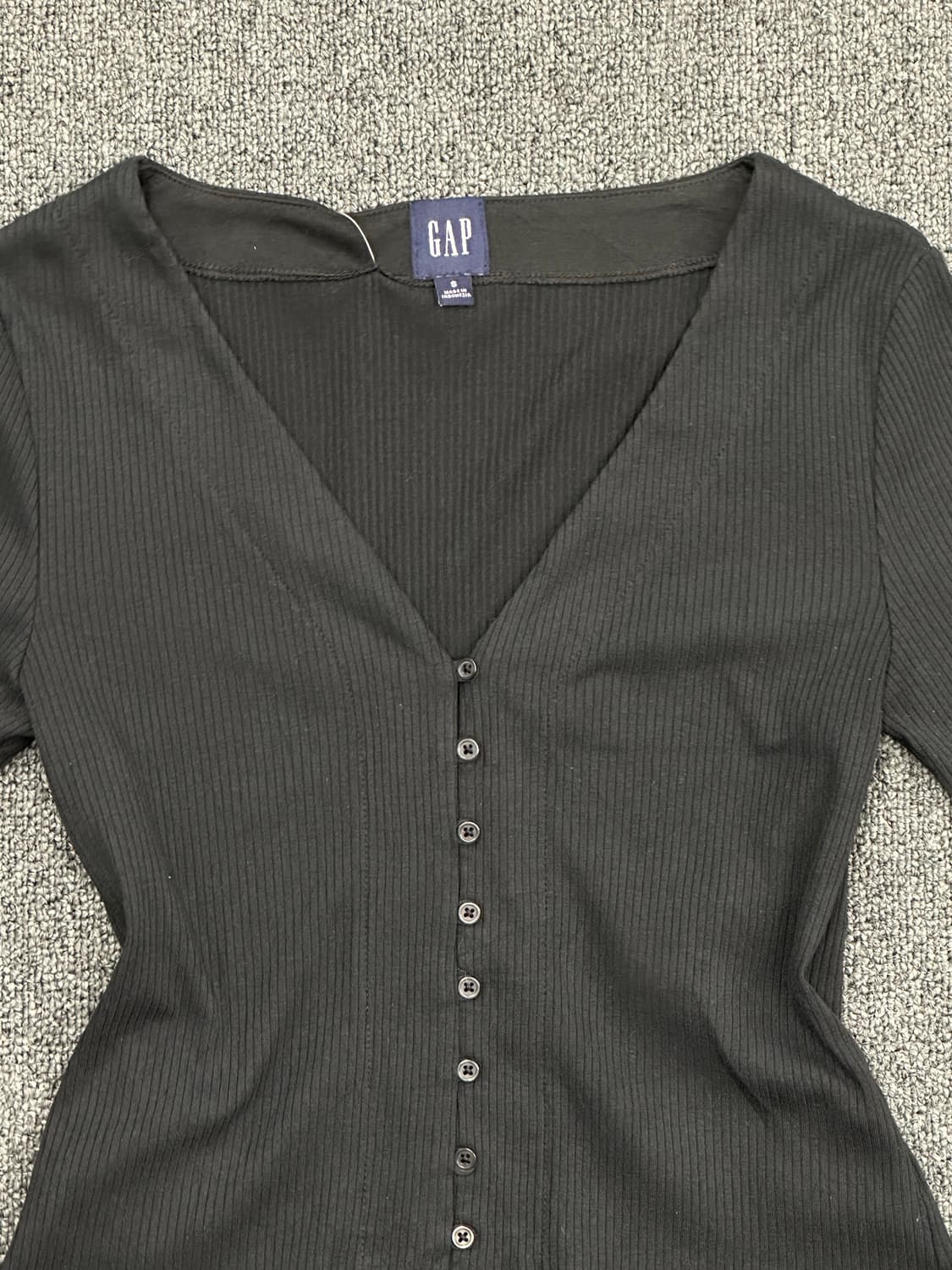 S)GAP 빈티지 여성 블랙 가디건 상품이미지4