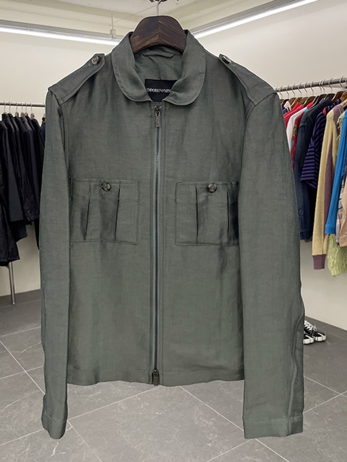 EMPORIO ARMANI_ silk blend (M) 상품이미지1