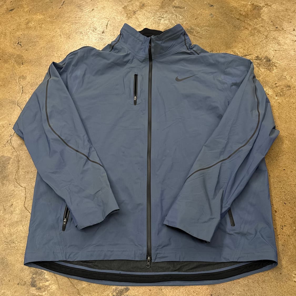 [정품/L] 나이키 블루 바람막이 자켓 b10 상품이미지2