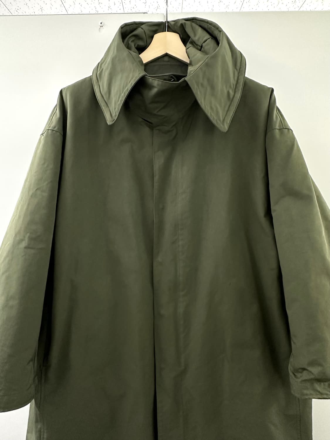 LAD MUSICIAN 피쉬테일 후드 코트 (카키, L) 상품이미지3