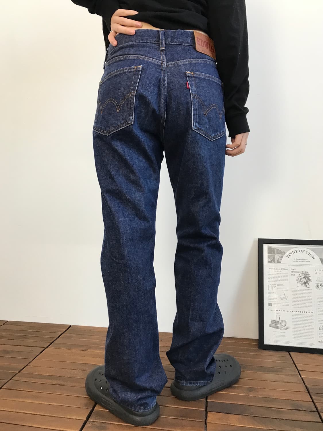 Edwin 503 Regular Dark Denim 상품이미지3
