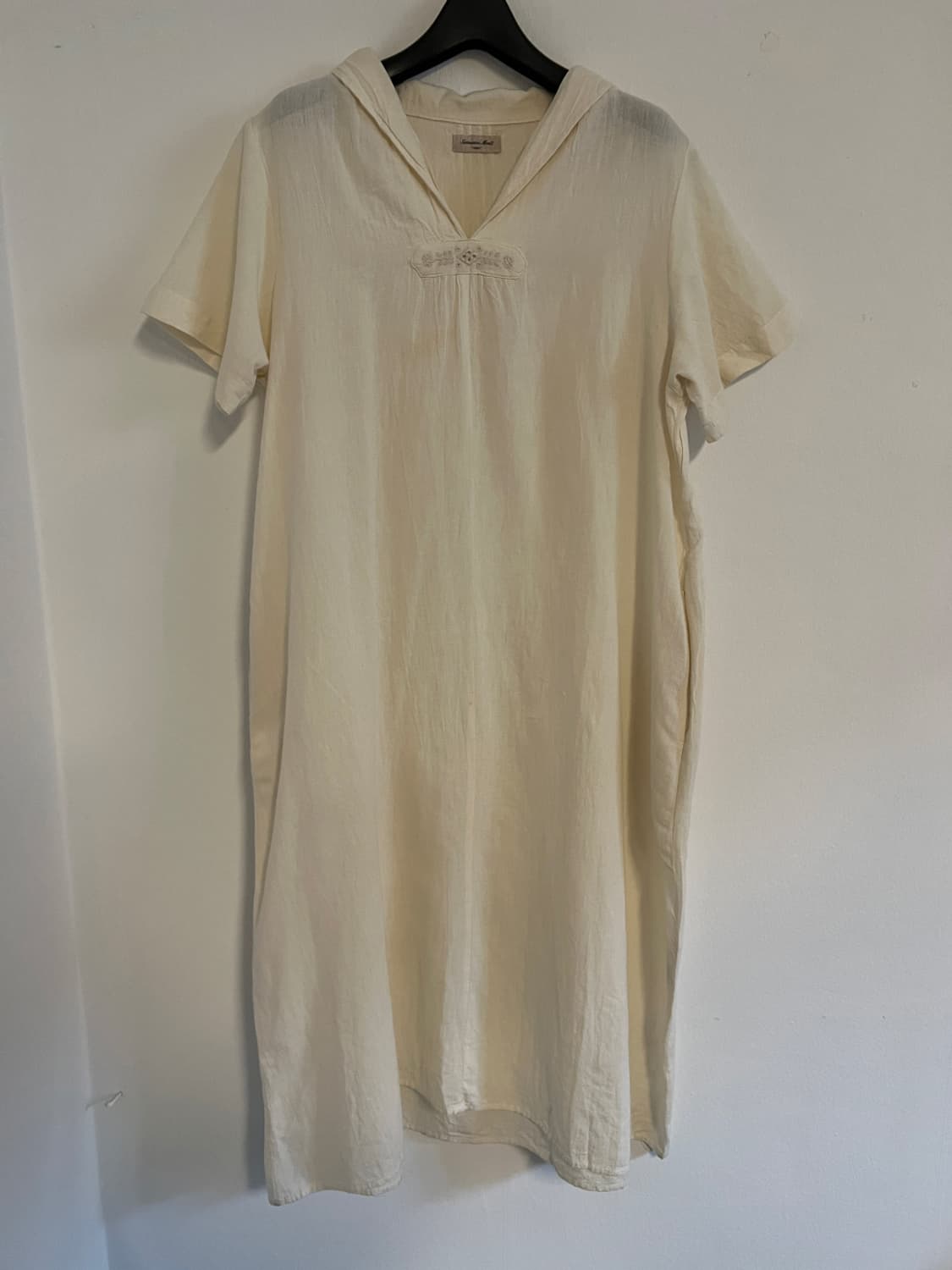 T198 Samantha Mos 루즈 실루엣 내추럴 롱 원피스 상품이미지1