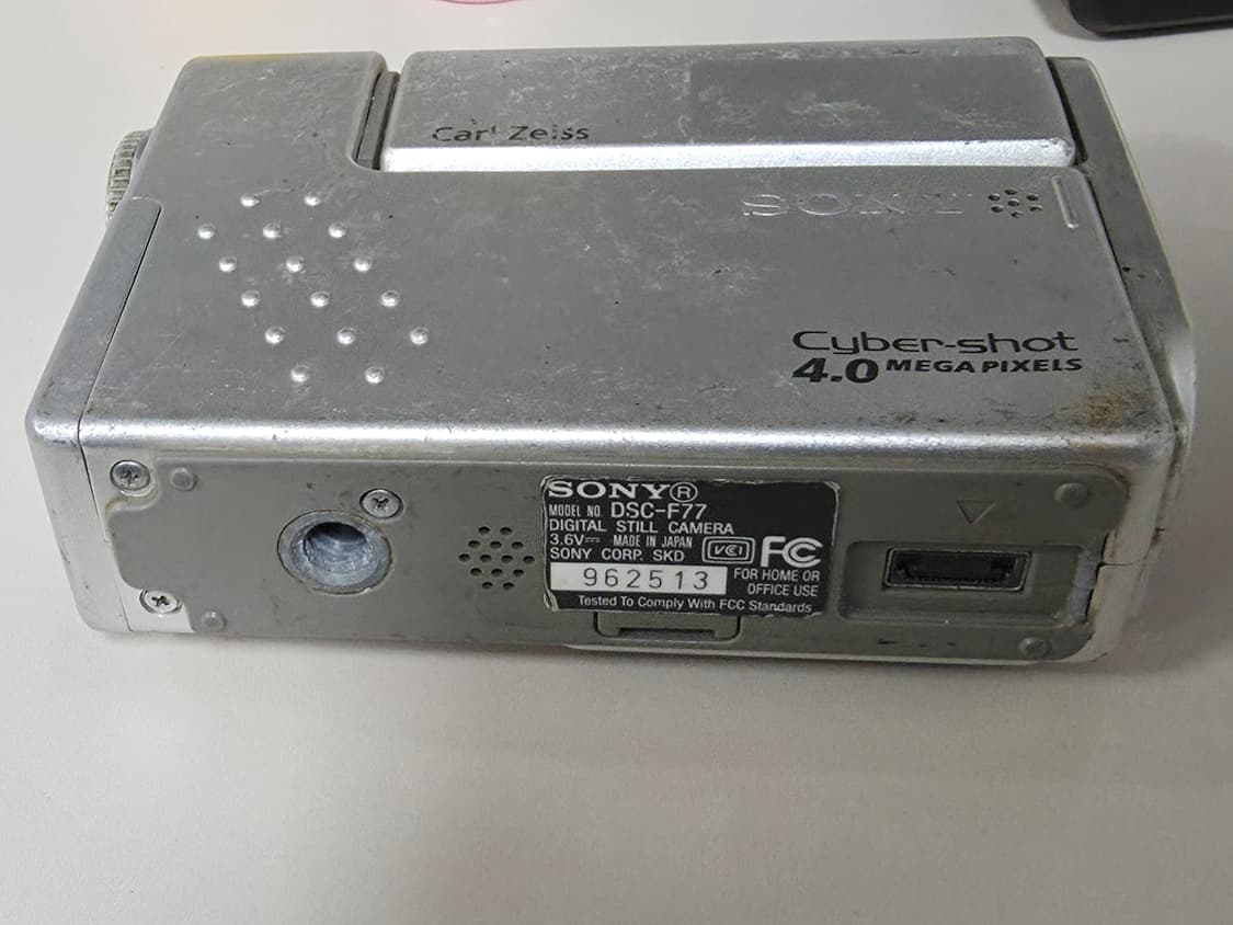 소니 사이버샷 DSC-F77(하자) 빈티지 디지털카메라 상품이미지5