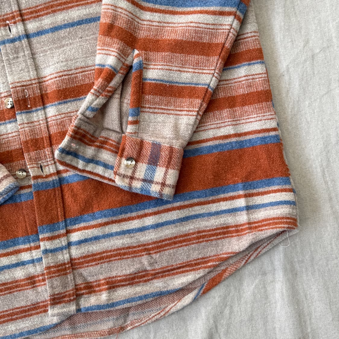 타미힐피거 90s 에스닉 나바호 울 셔츠 자켓 105 상품이미지3