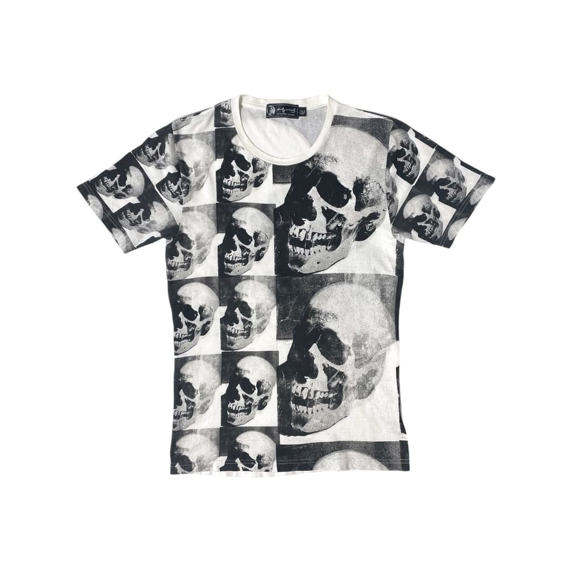 히스테릭 글래머 앤디워홀 스컬 티셔츠 상품이미지1