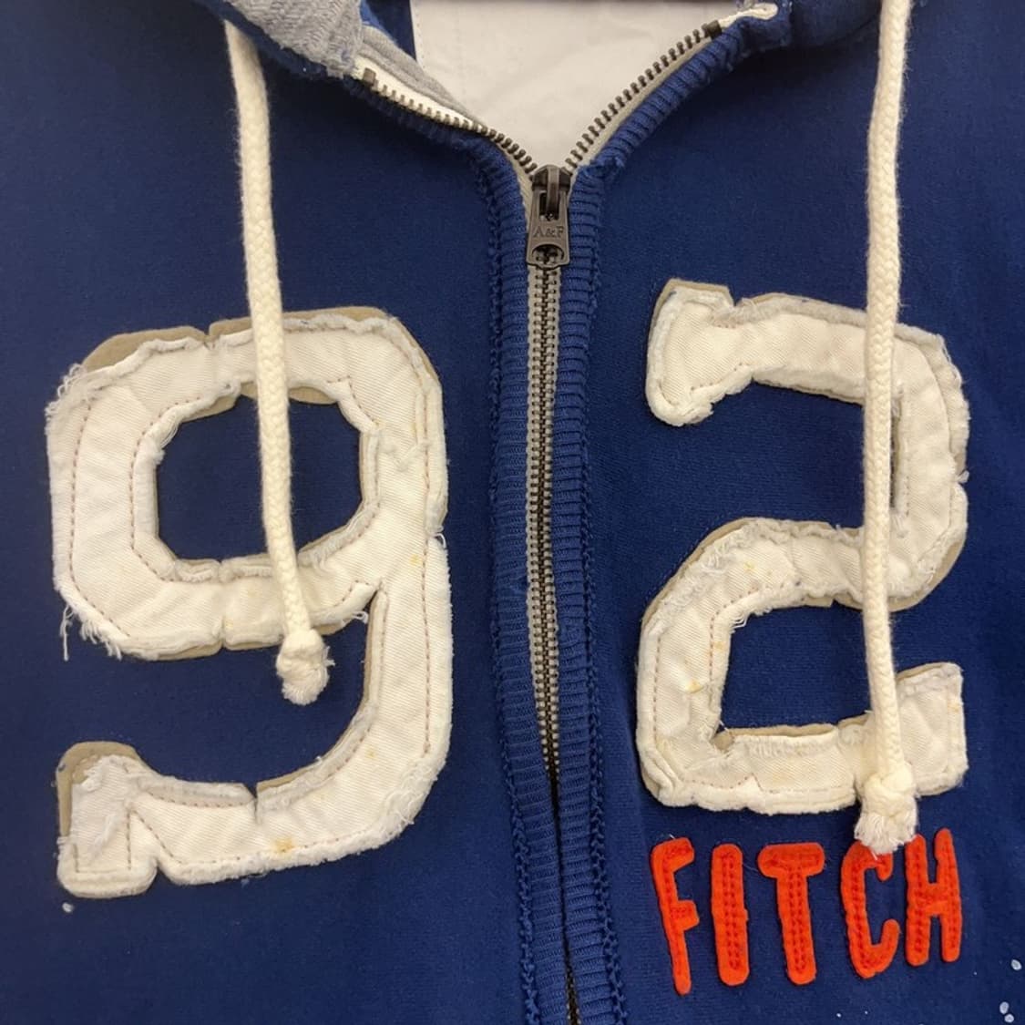 아베크롬비 레트로 Y2K 00's 키치 페인팅 후드집업 L C09714 상품이미지8