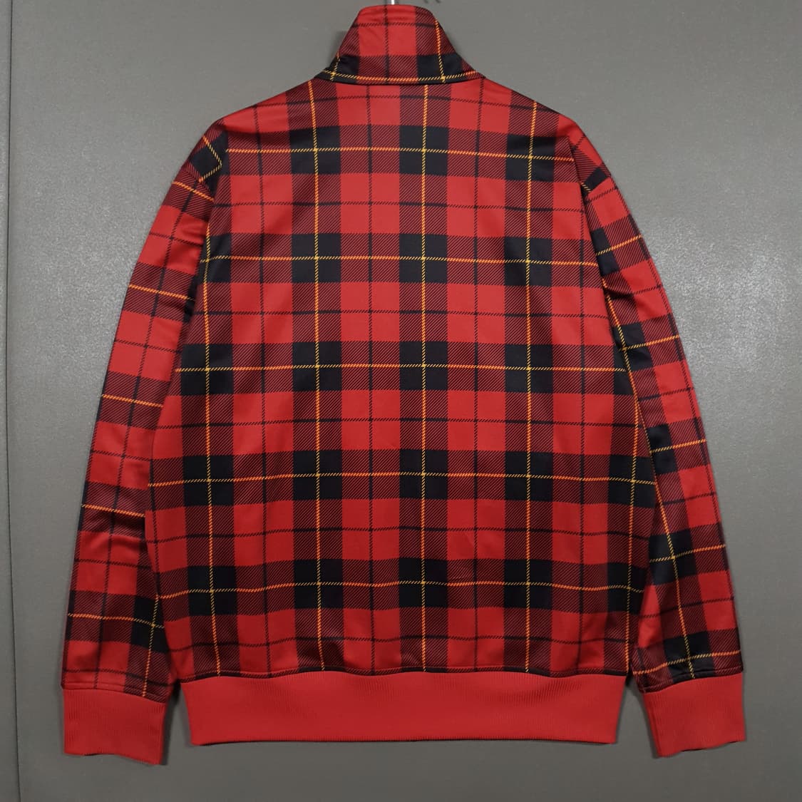 아디다스 유로파 희귀 대장급 파이어버드 타탄 체크 버팔로 트랙탑 져지 상품이미지10