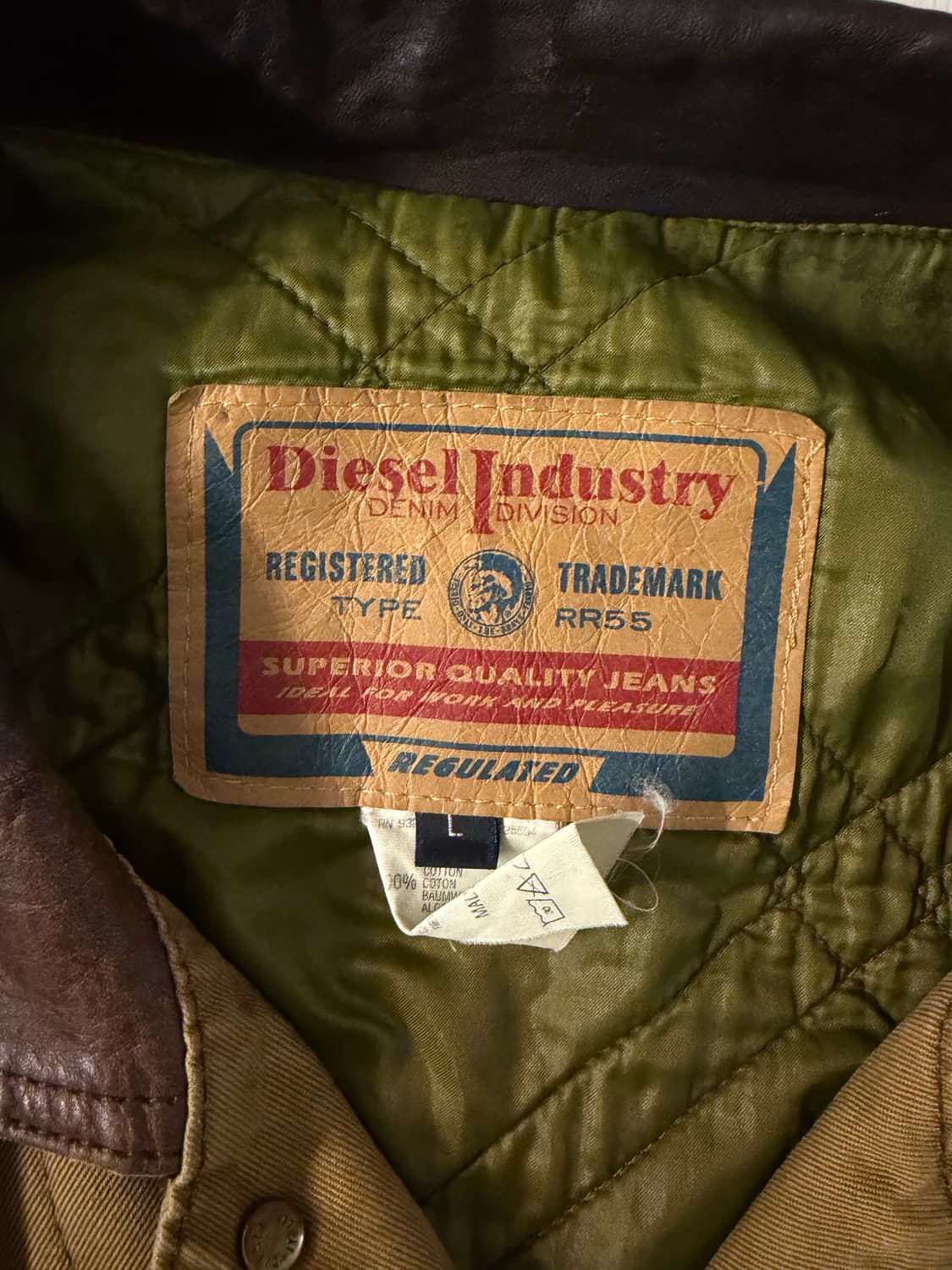 디젤 인더스트리 빈티지 자켓 상품이미지2